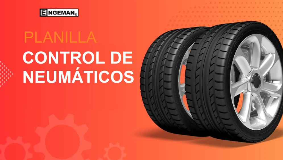 planilla de control de neumaticos llanta - Planillas